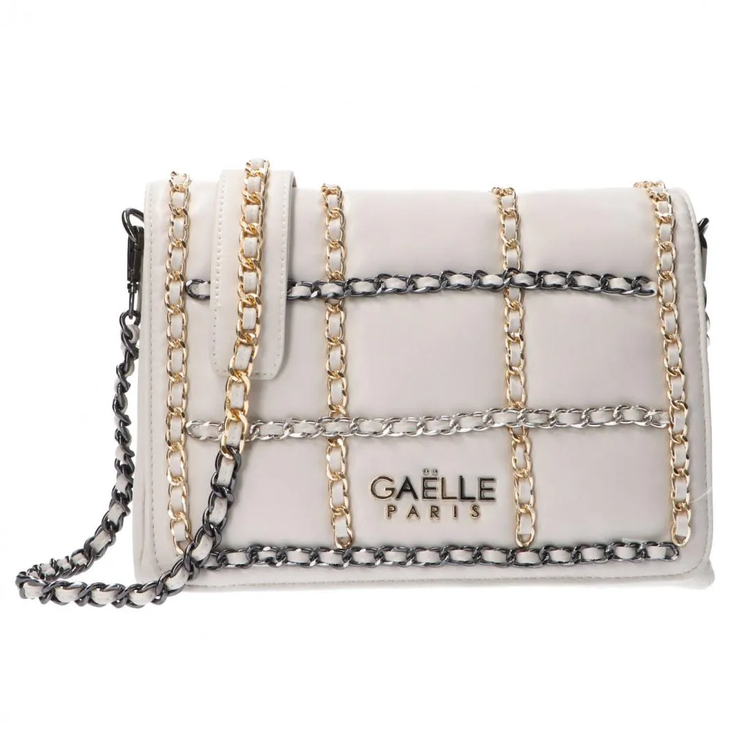 GBADP3761 MINI SHOULDER STRAP PUFFER BEIGE