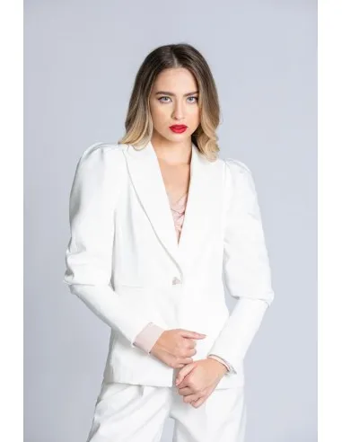 giacca bianca donna