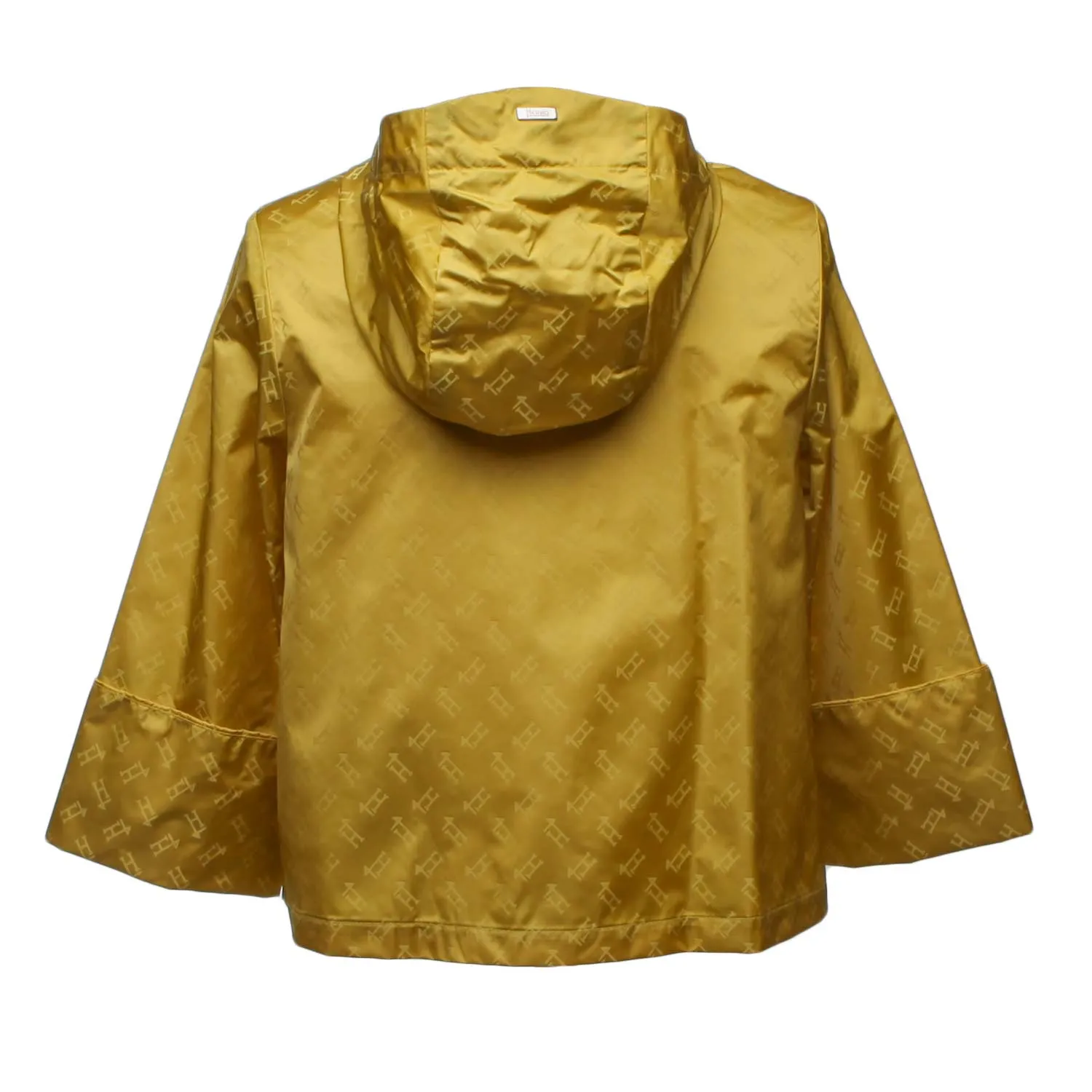 Giacca Impermeabile Giallo Oro Bambina Teen