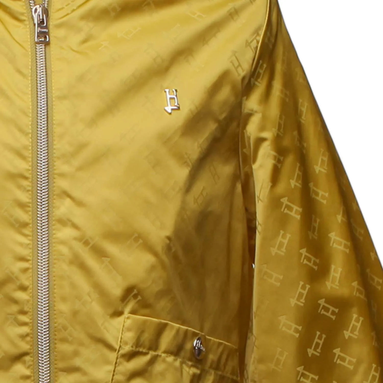 Giacca Impermeabile Giallo Oro Bambina Teen