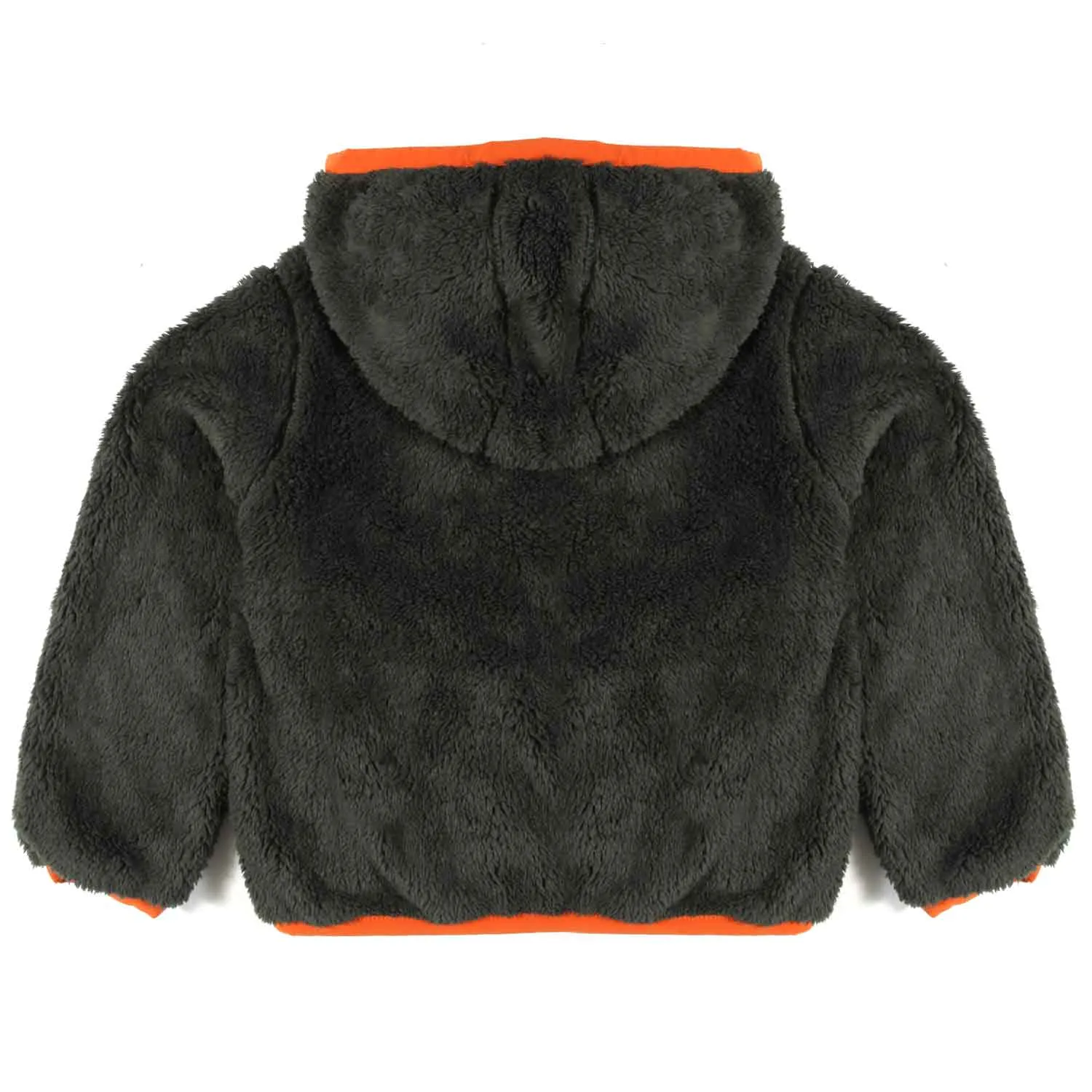Giacca Jacques Polar Double Arancione E Verde