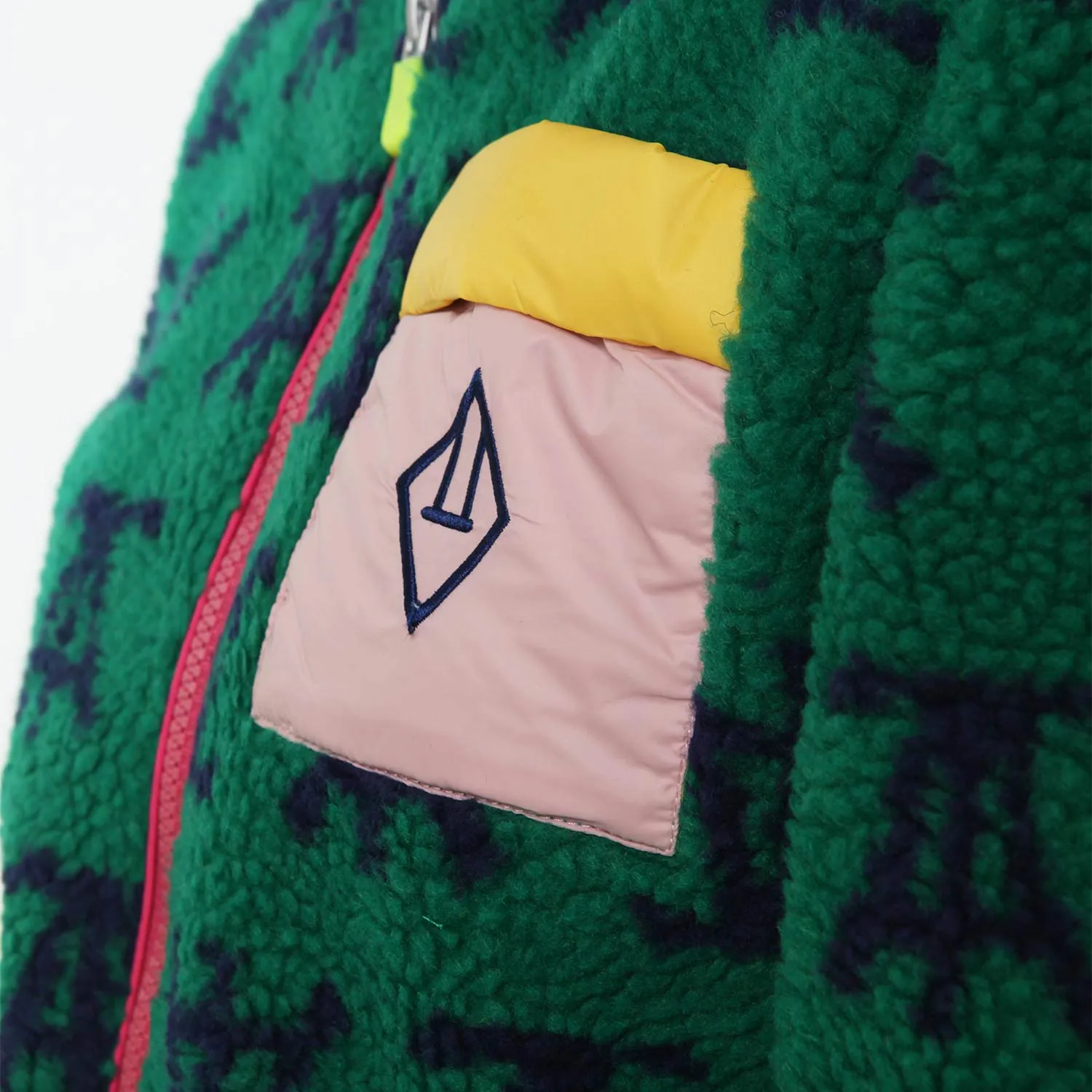 Giacca Unisex Sheep Verde E Multicolor
