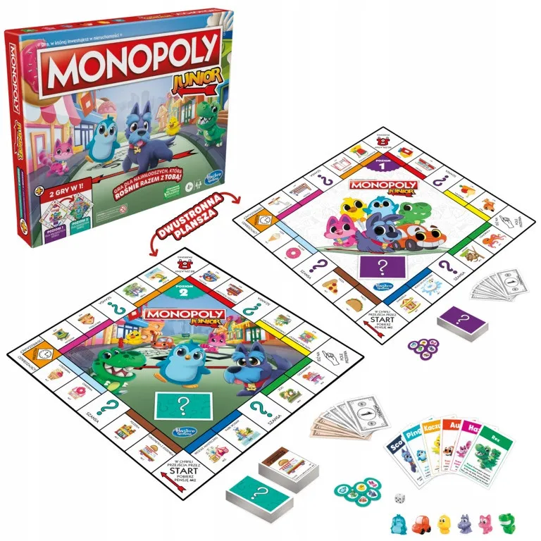 Gioco da tavolo Hasbro Monopoly Junior - WWW.KAMENIK.IT