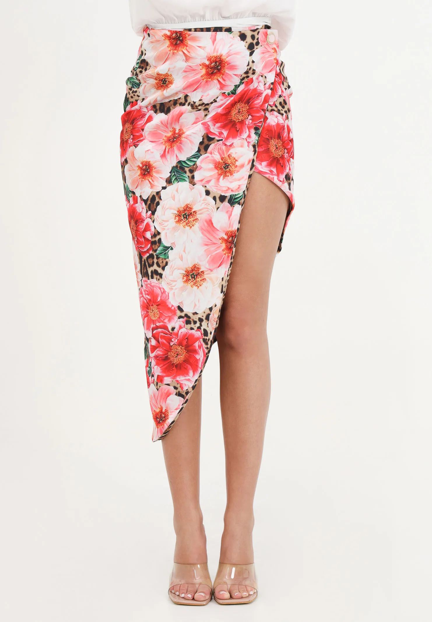 Gonna da donna fantasia tropicale