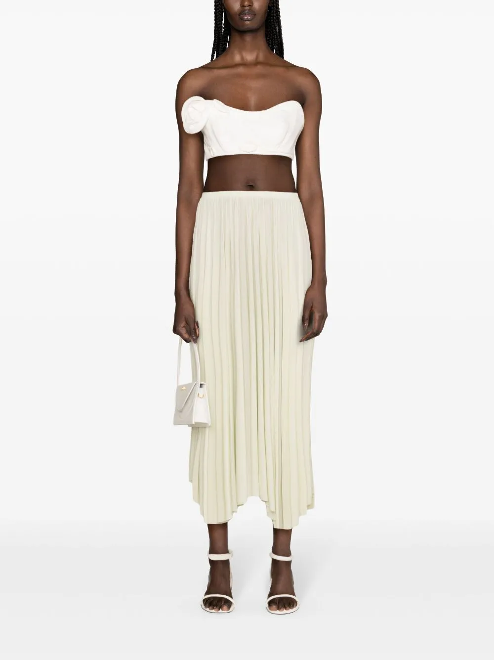 Gonna lunga in bianco - donna