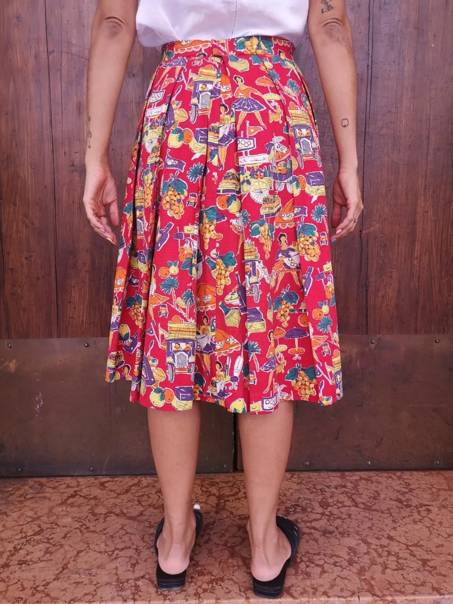 Gonna sartoriale originale anni 50