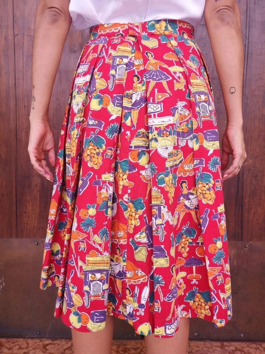 Gonna sartoriale originale anni 50
