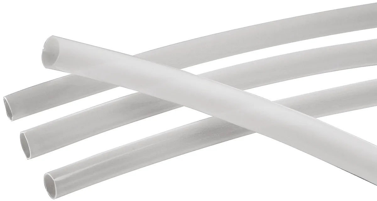Guaina per cavi Alpha Wire in PTFE, Ø 2.06mm, L. 30m, col. Naturale