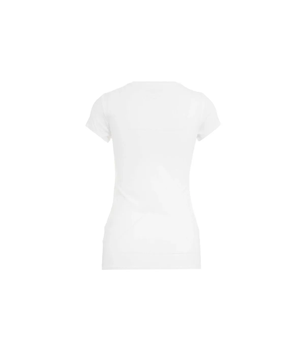 Guess Donna T-Shirt Manica Corta  Flower Quattro Logo R3