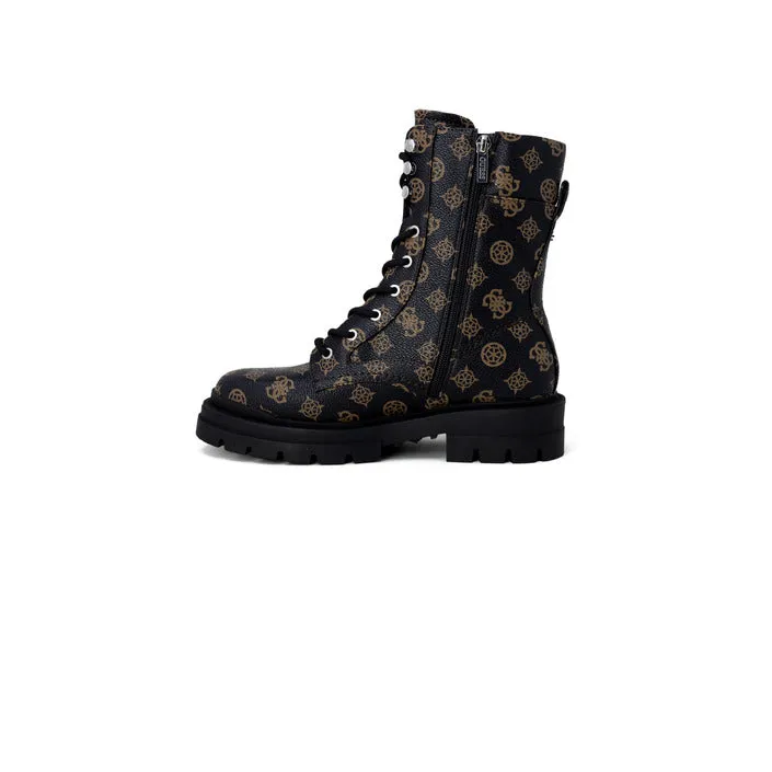 Guess stivali  marroni con stampa  