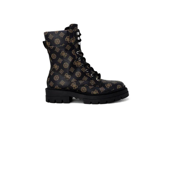 Guess stivali  marroni con stampa  
