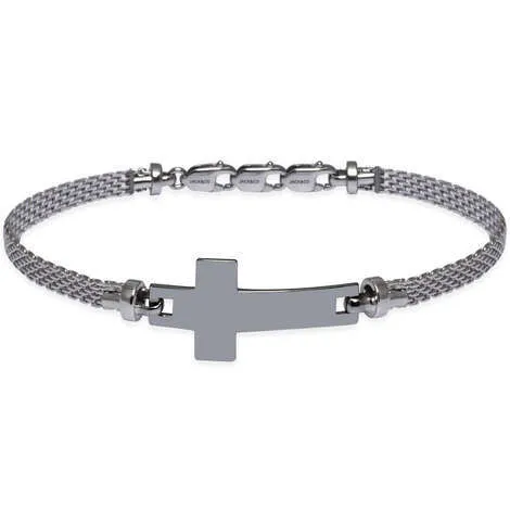 JACK&CO Bracciale uomo gioielli Jack&co Cross-Over JUB0018