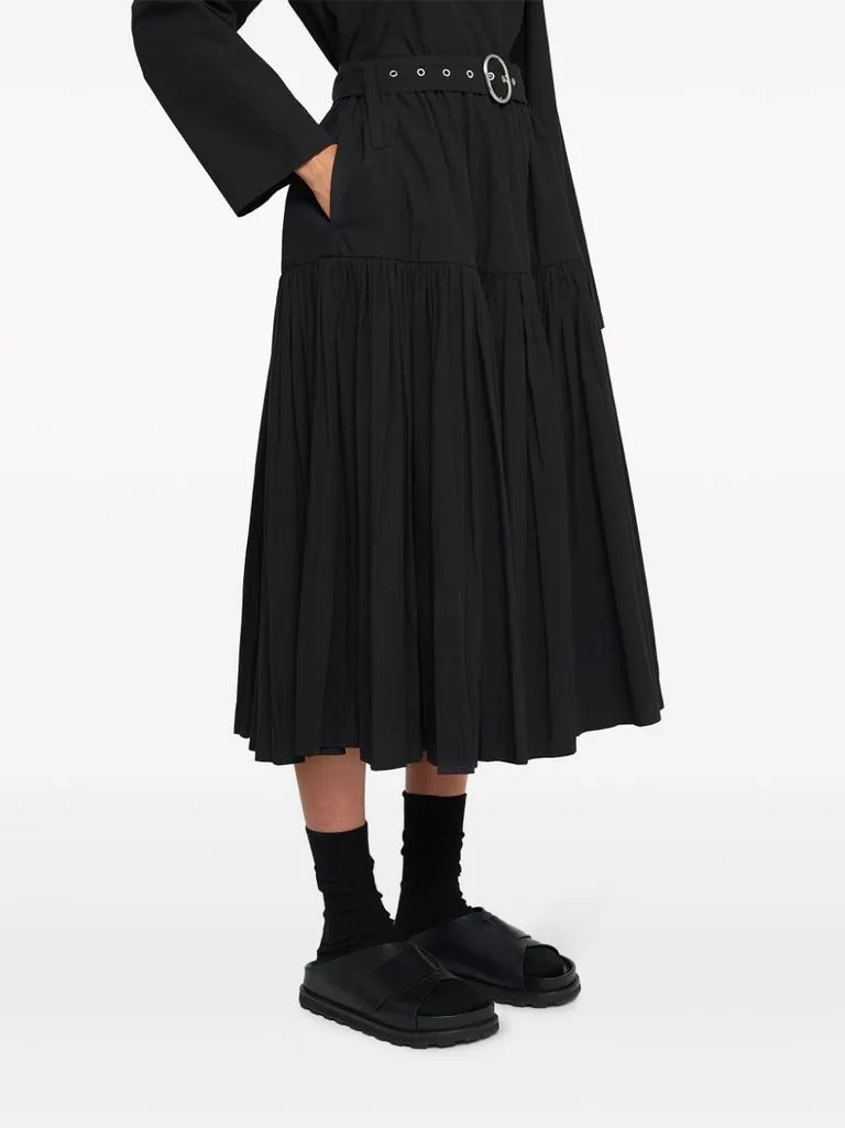 jil sander Gonna con cintura