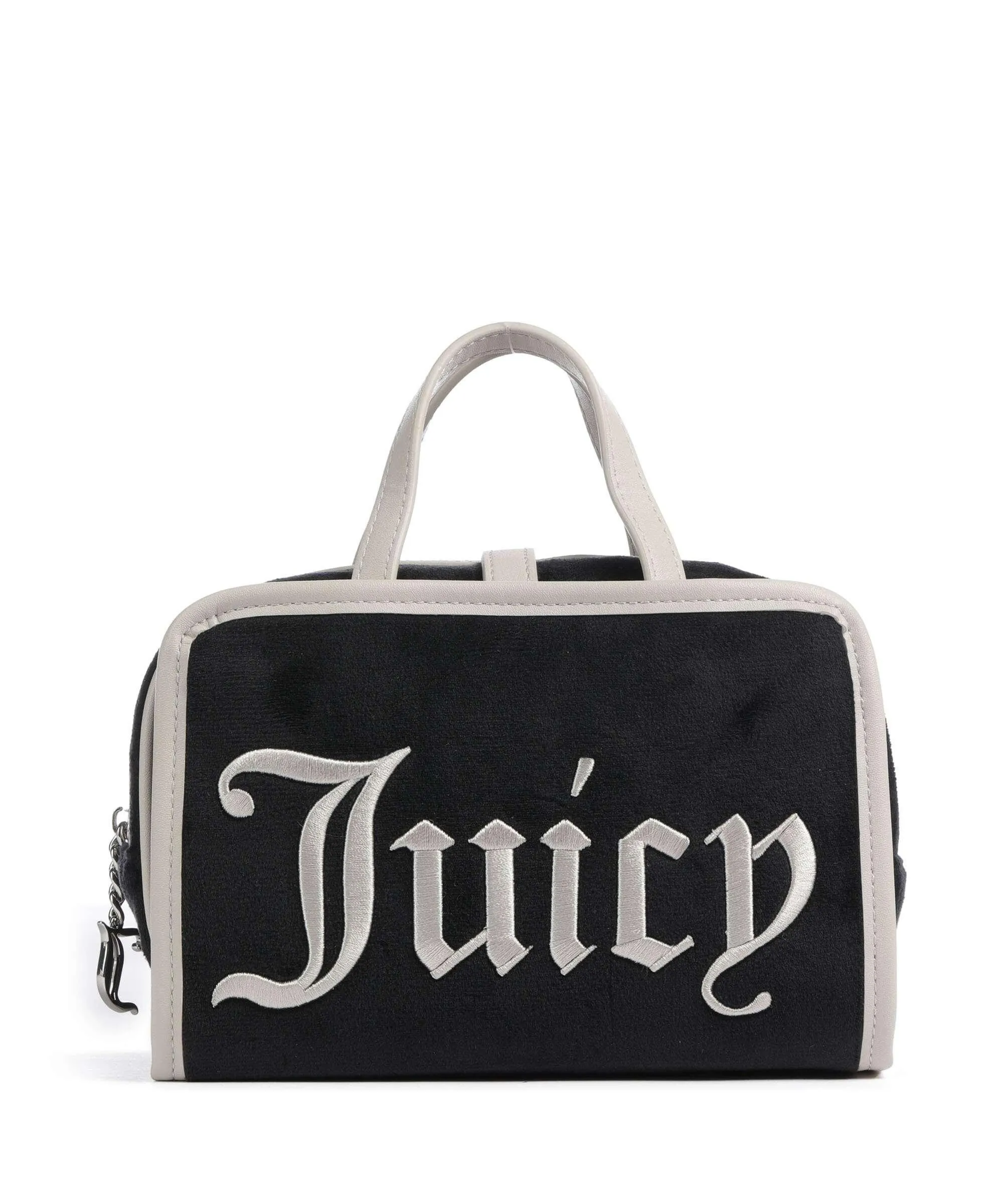  Juicy Couture Iris Borsa da toilette nero/beige 21 cm  