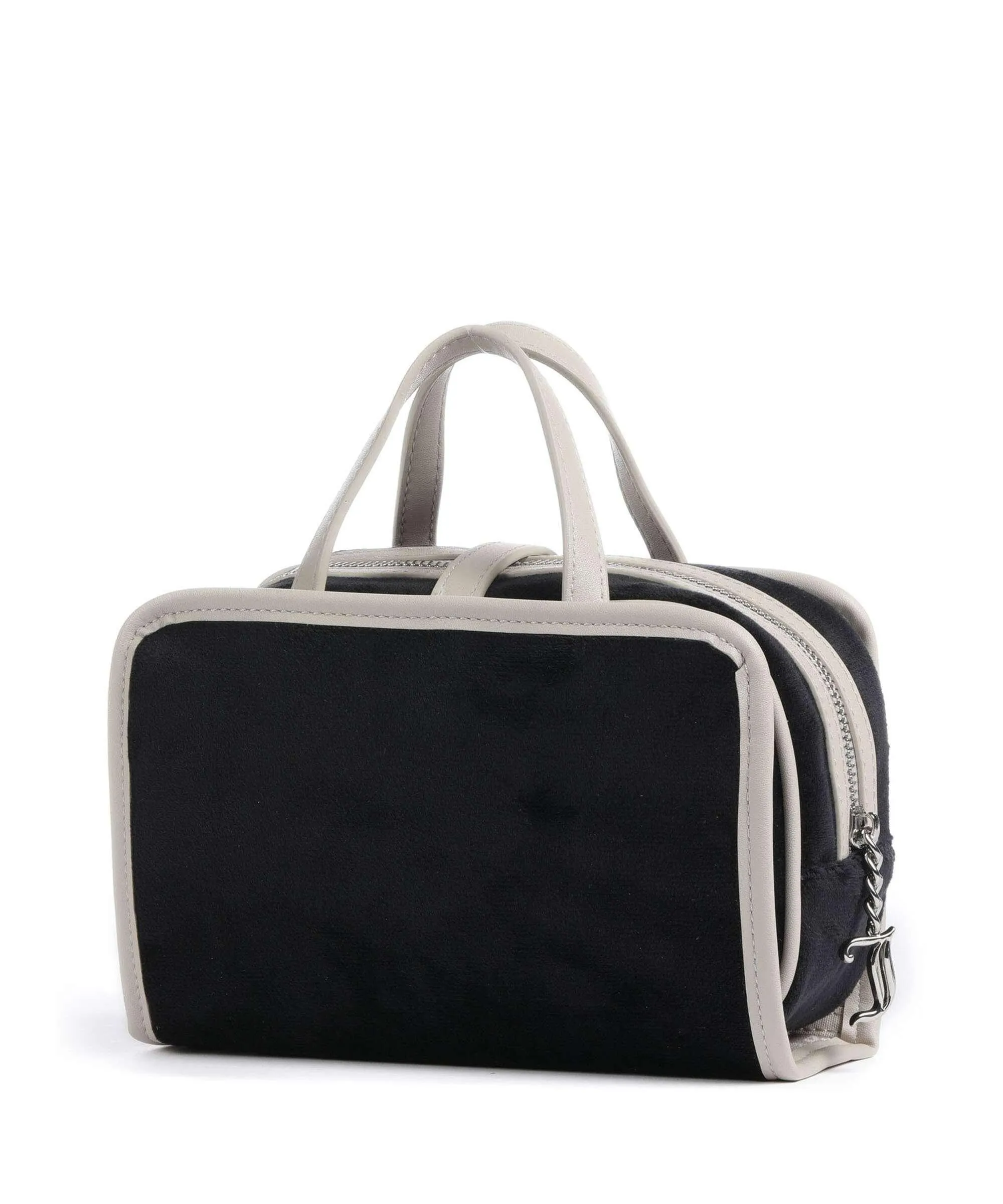  Juicy Couture Iris Borsa da toilette nero/beige 21 cm  