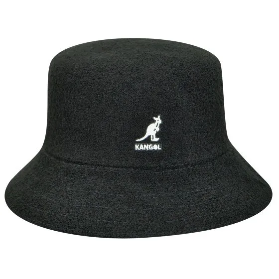 Kangol Bermuda Bucket - Cappellino da Pescatore Nero    