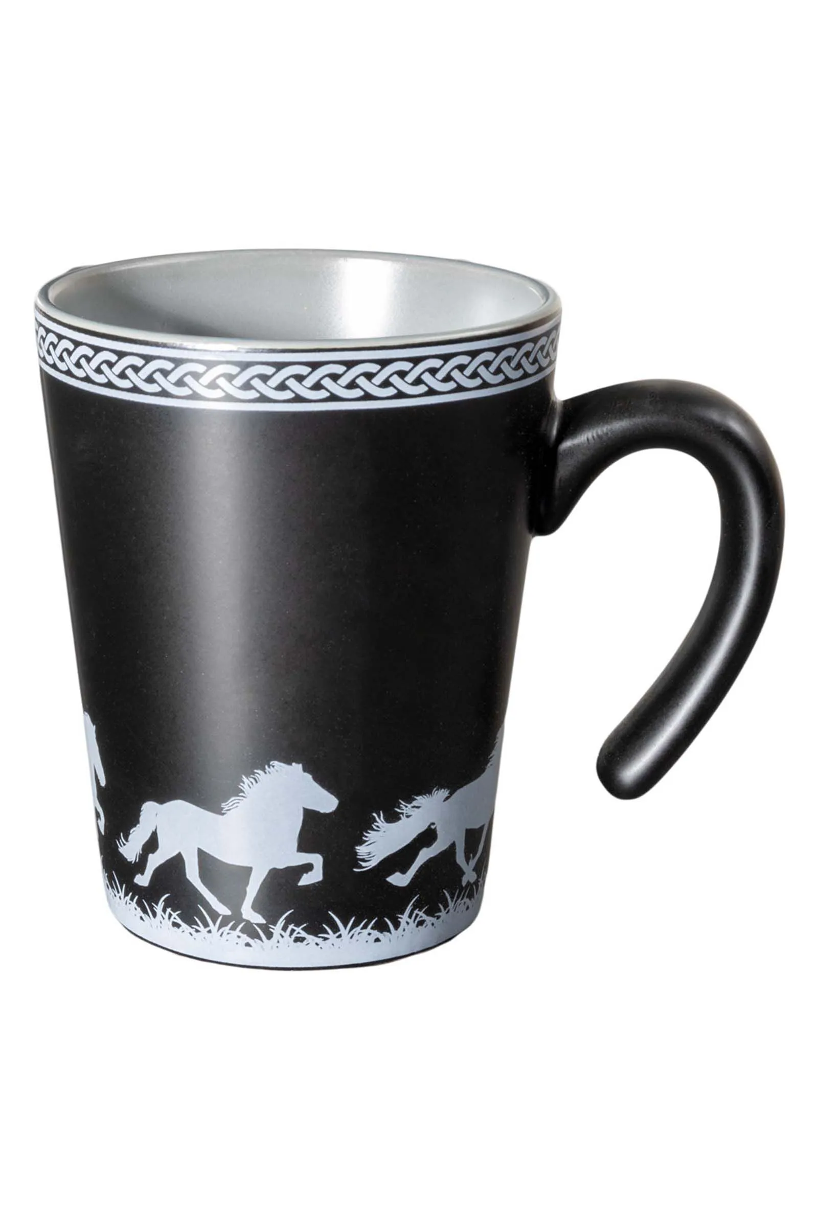 Karlslund Tazza raffigurante le 5 andature equestri