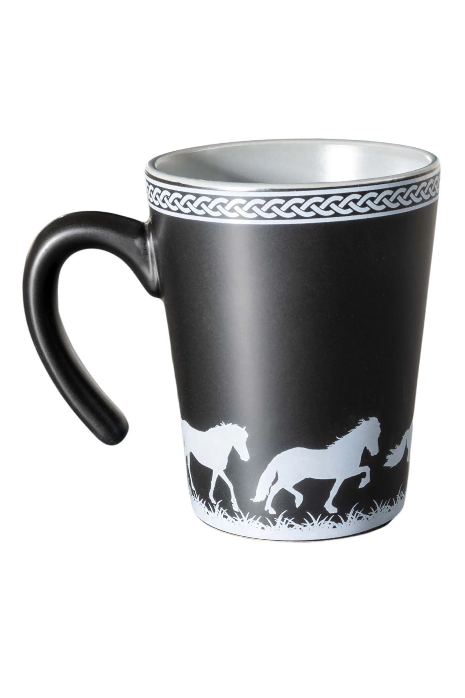 Karlslund Tazza raffigurante le 5 andature equestri