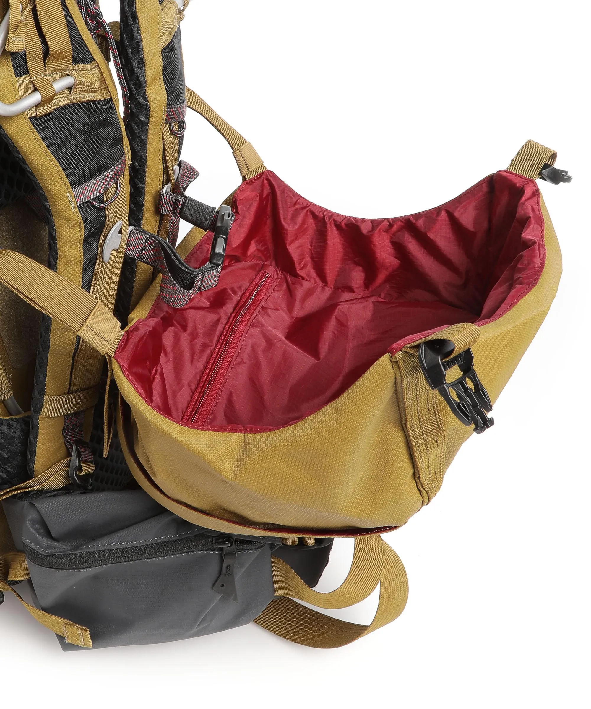  Klättermusen Bergelmer 40L Zaino montagna poliammide riciclato verde-oliva  