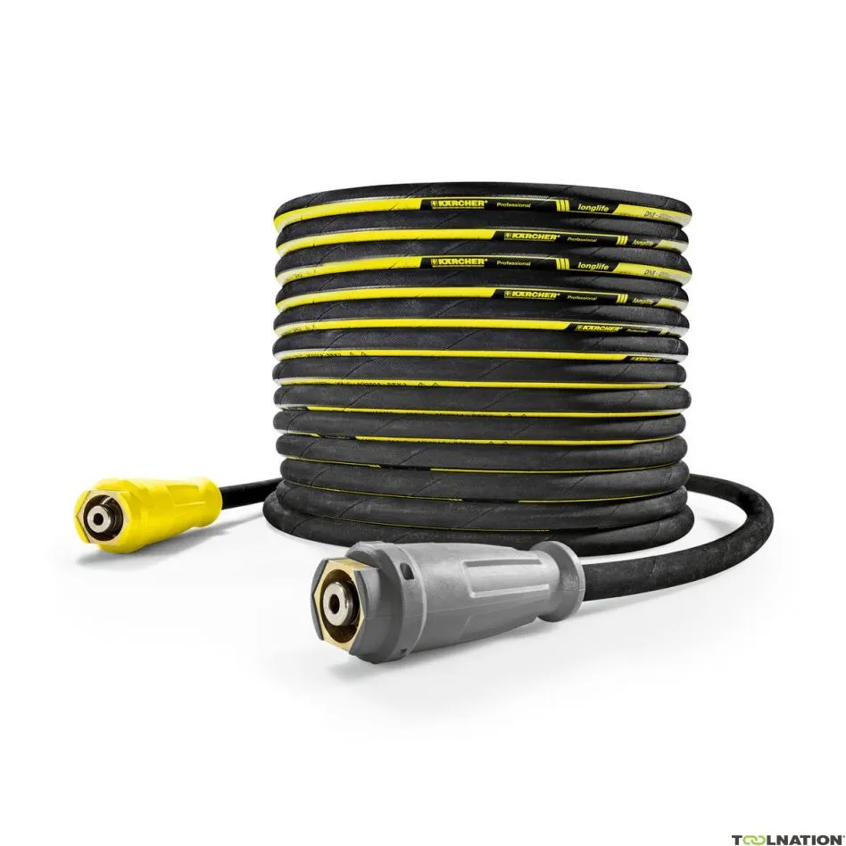Kärcher Professional 6.110-023.0 Tubo flessibile per alta pressione a lunga durata, 30 m, DN 8, 400 bar, 2 x EASY!Lock