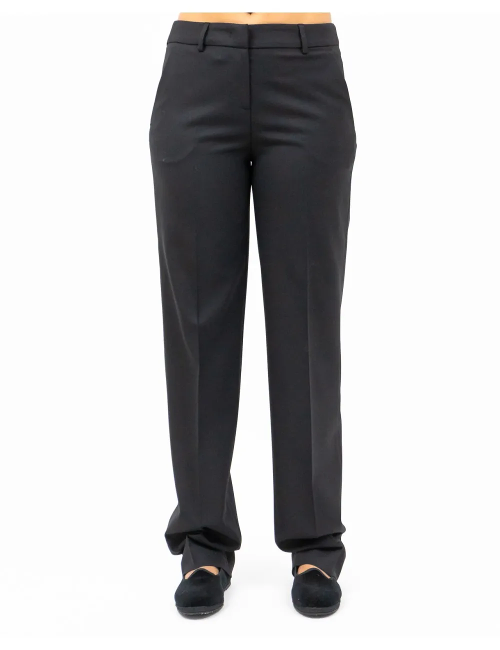 Lardini - Pantalone Benix Nero Donna