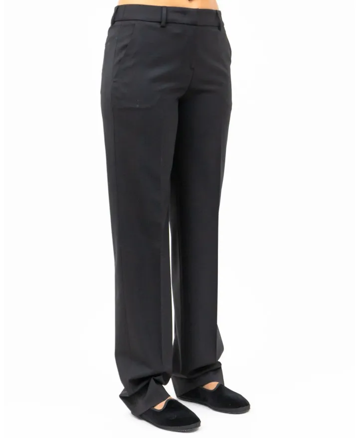 Lardini - Pantalone Benix Nero Donna