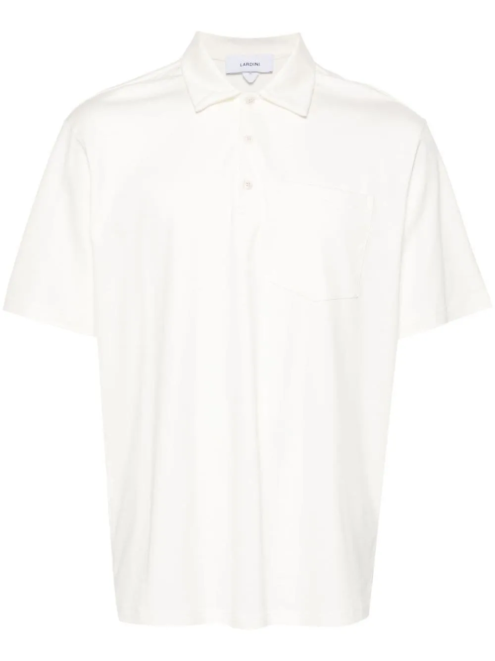   Lardini  Polo con taschino in cotone  