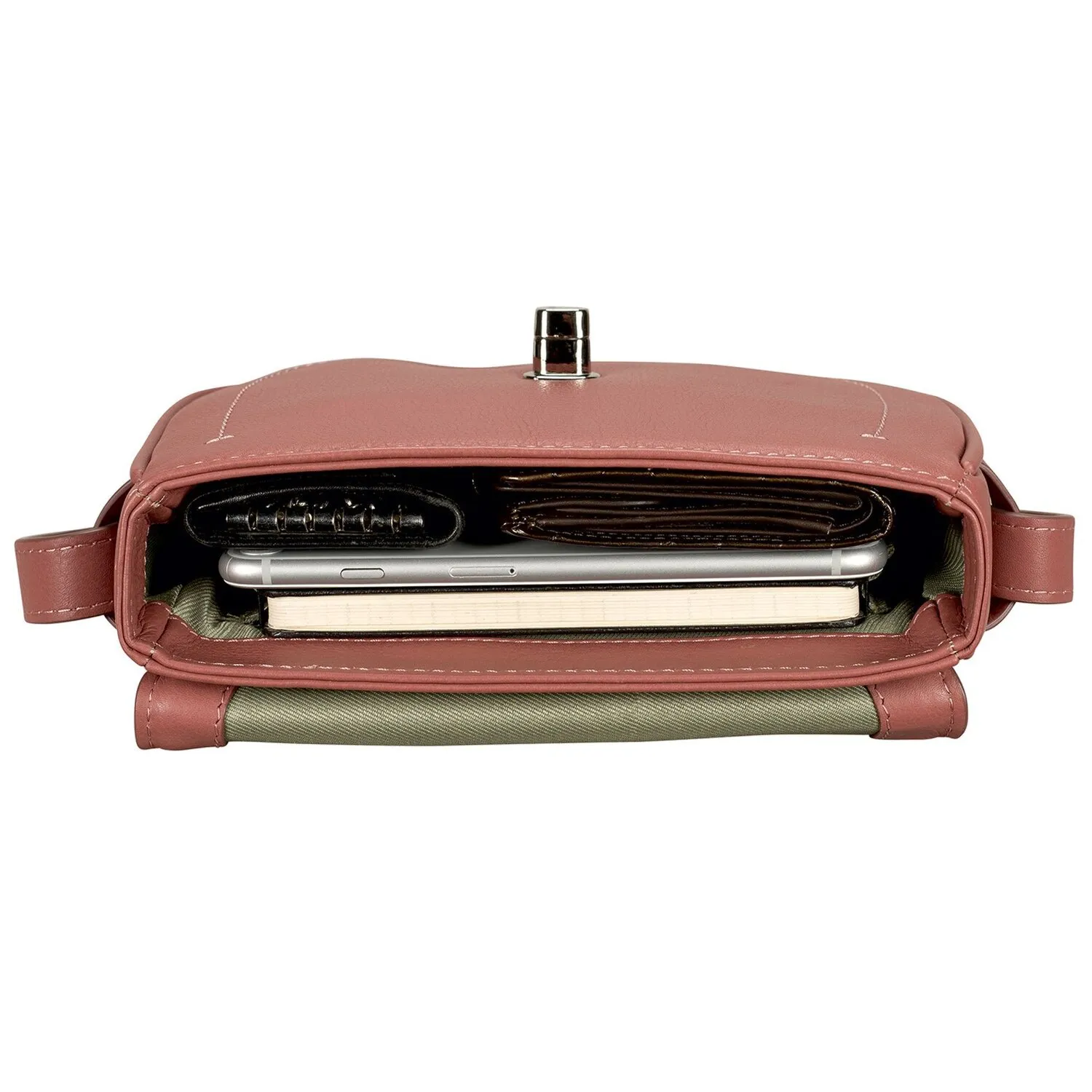 Leonhard Heyden Nizza Borsa a tracolla Pelle 20 cm