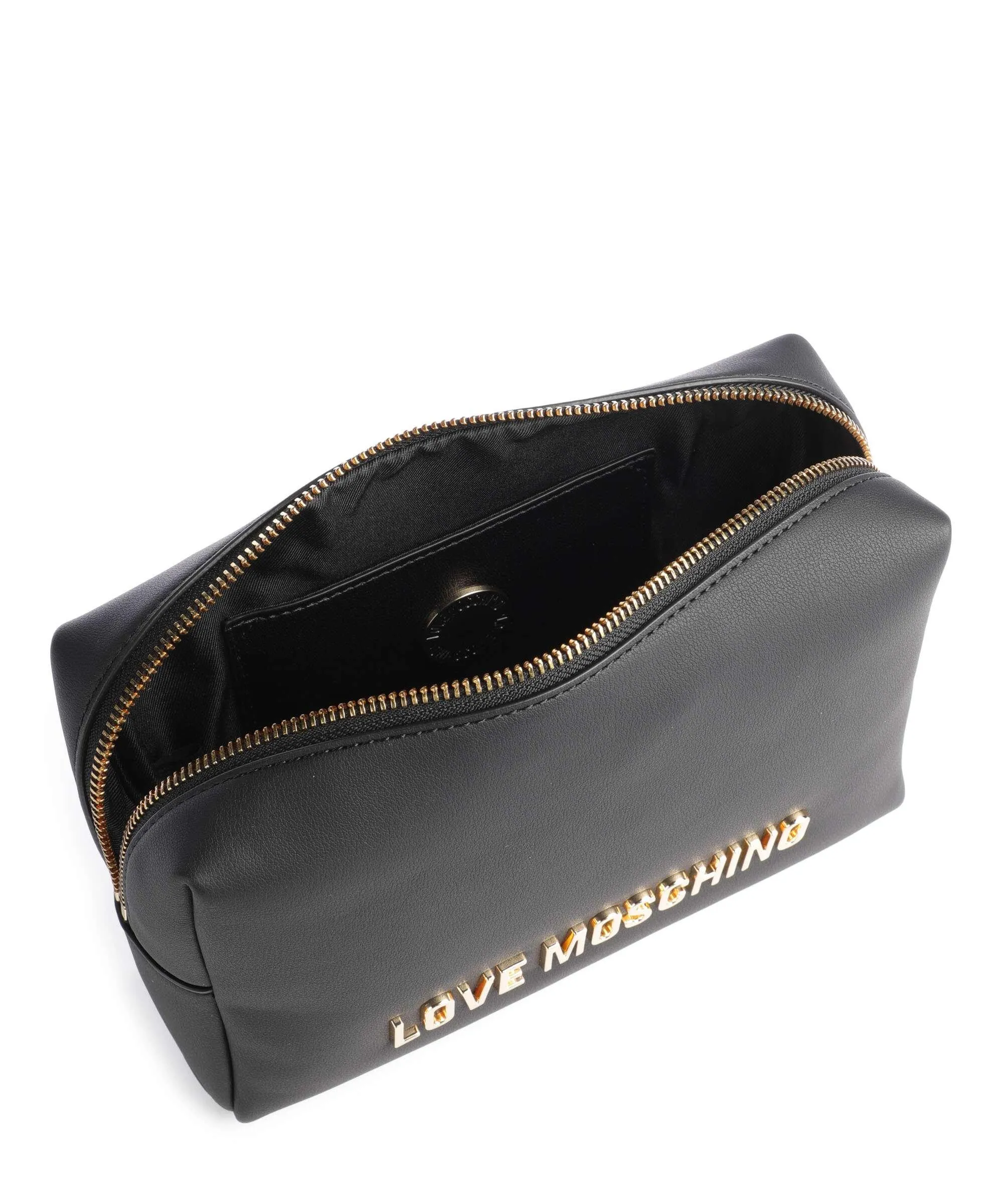  Love Moschino Bold Love Borsa da toilette nero 22 cm  