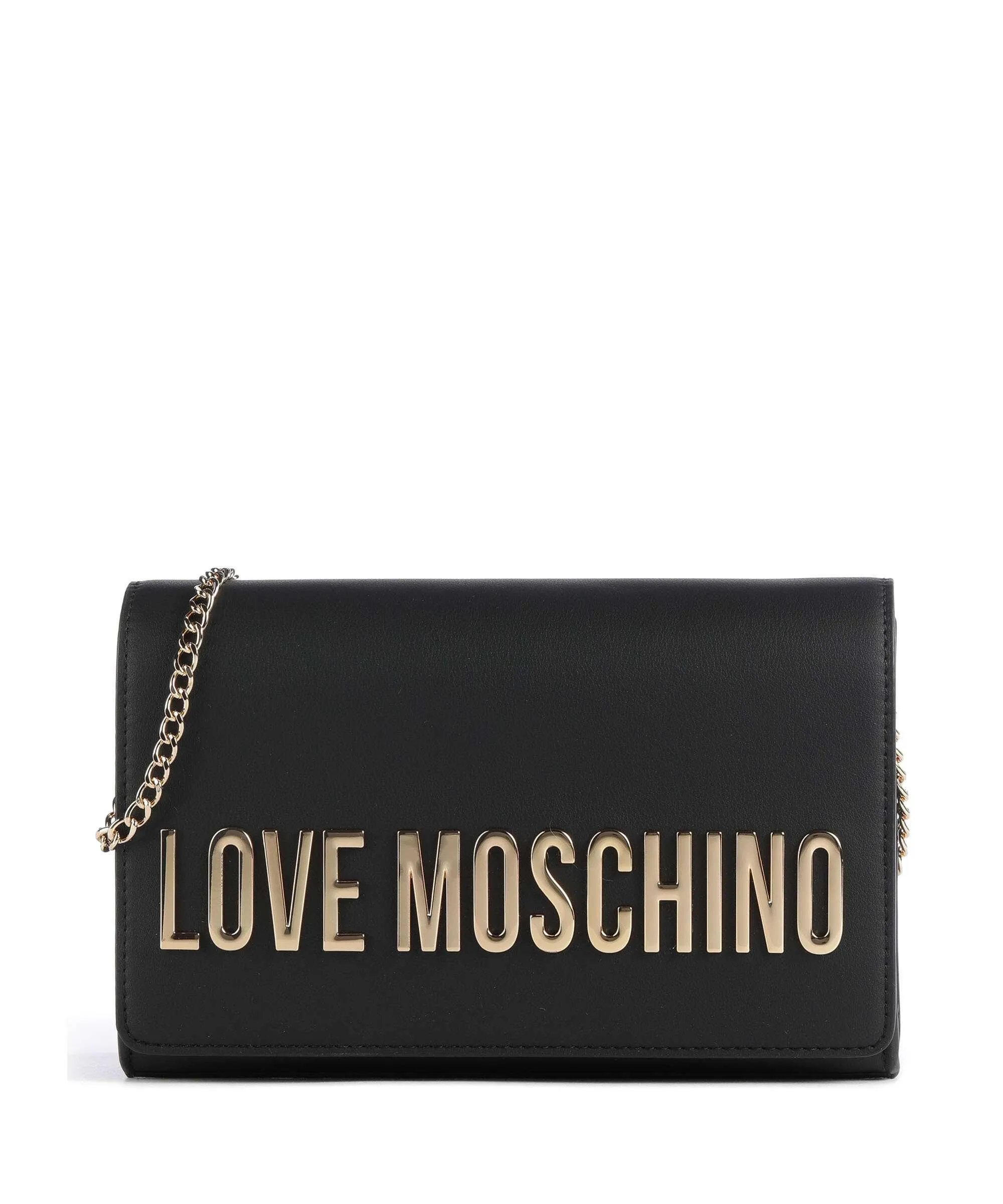  Love Moschino Smart Daily Borsa a tracolla pelle sintetica nero  