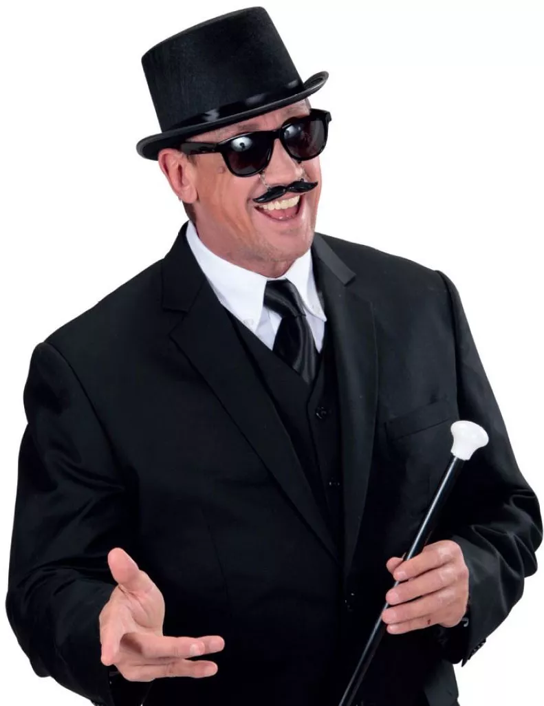 Mafia Boss Glasses With Moustache