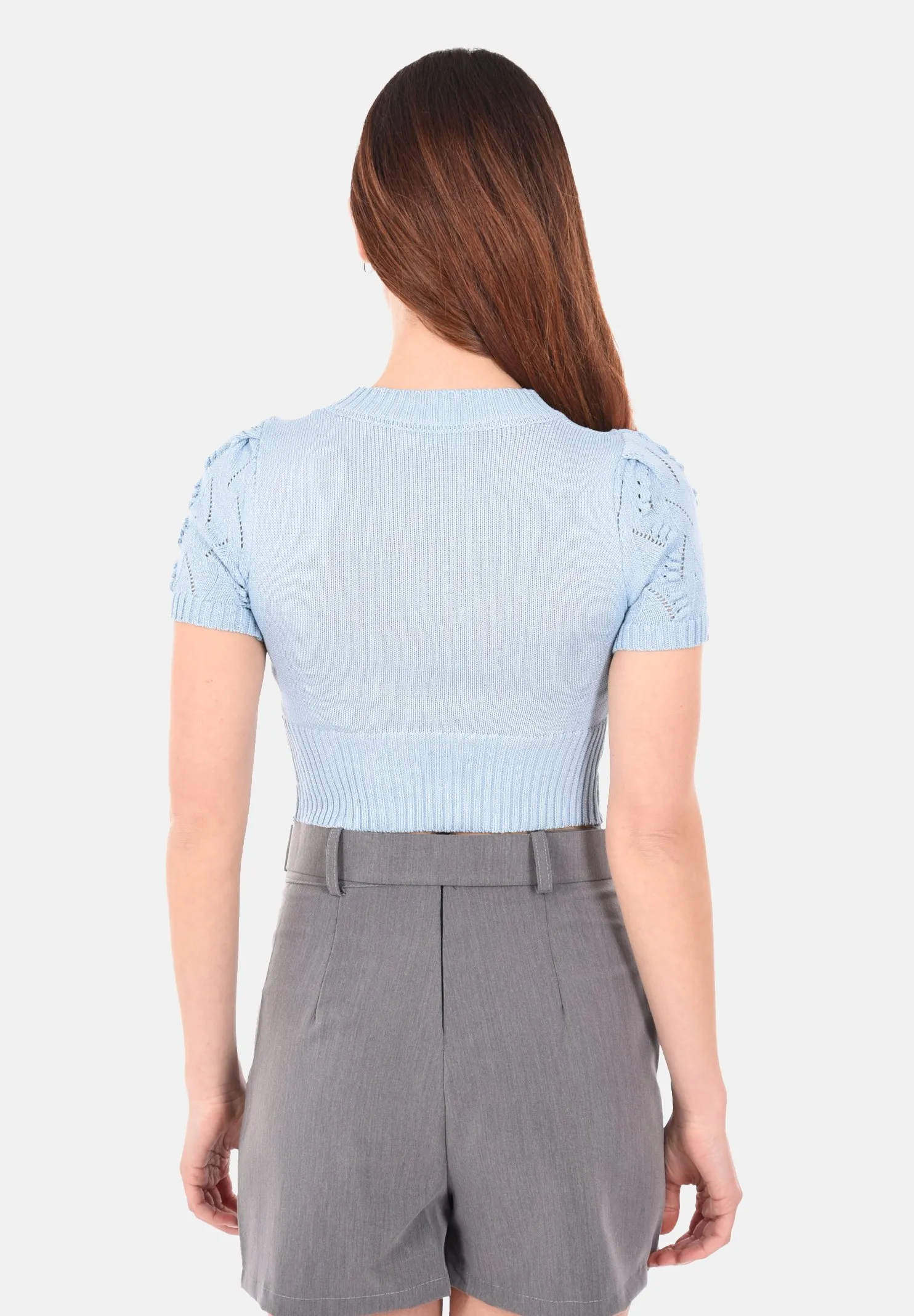 MAGLIA CROP - T-shirt con stampa