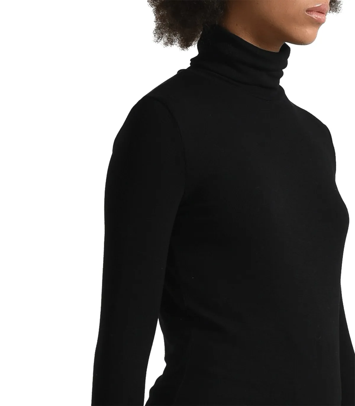 Maglia fine a collo alto Donna Molly