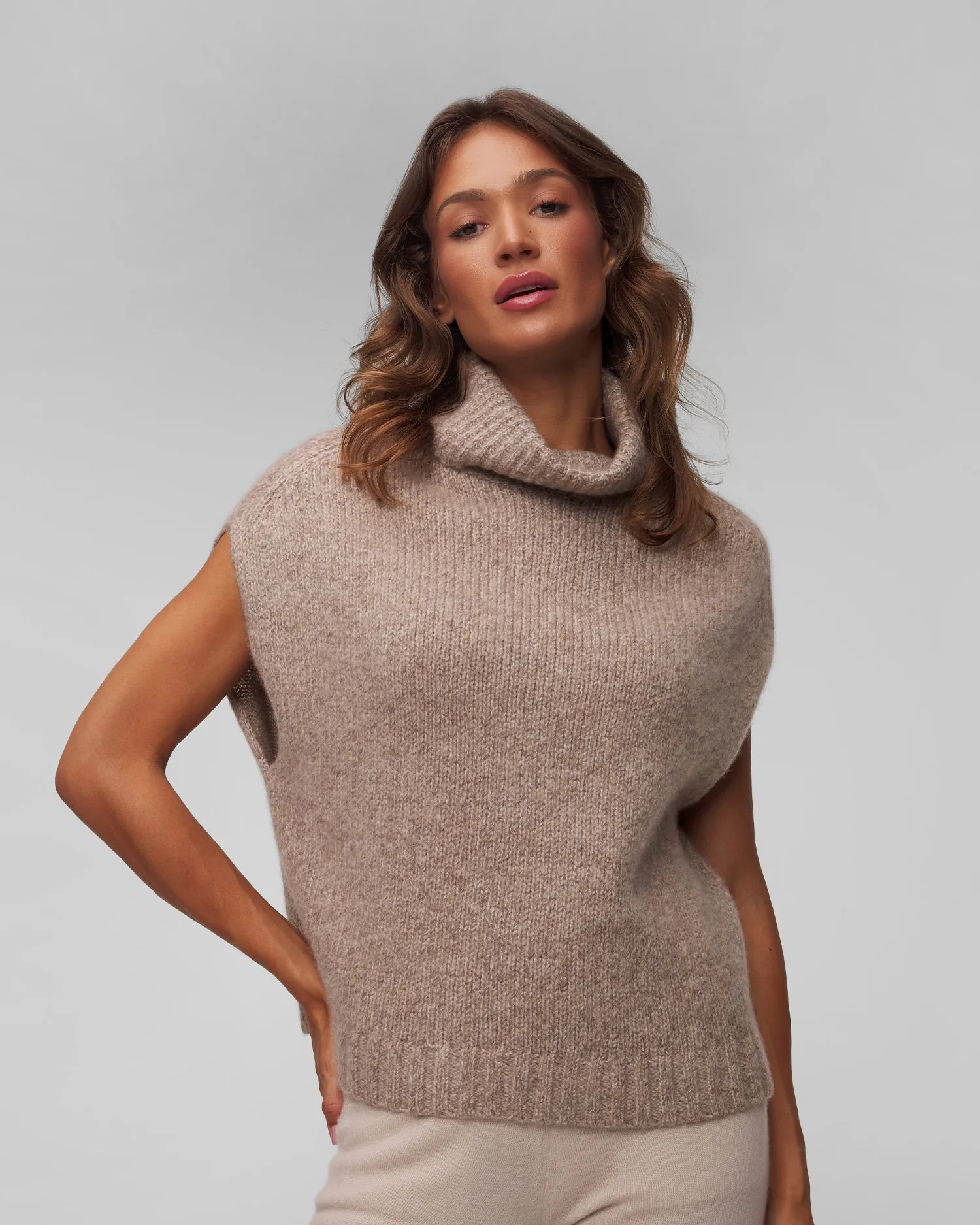 Maglietta in cashmere e seta da donna Allude 78012-46