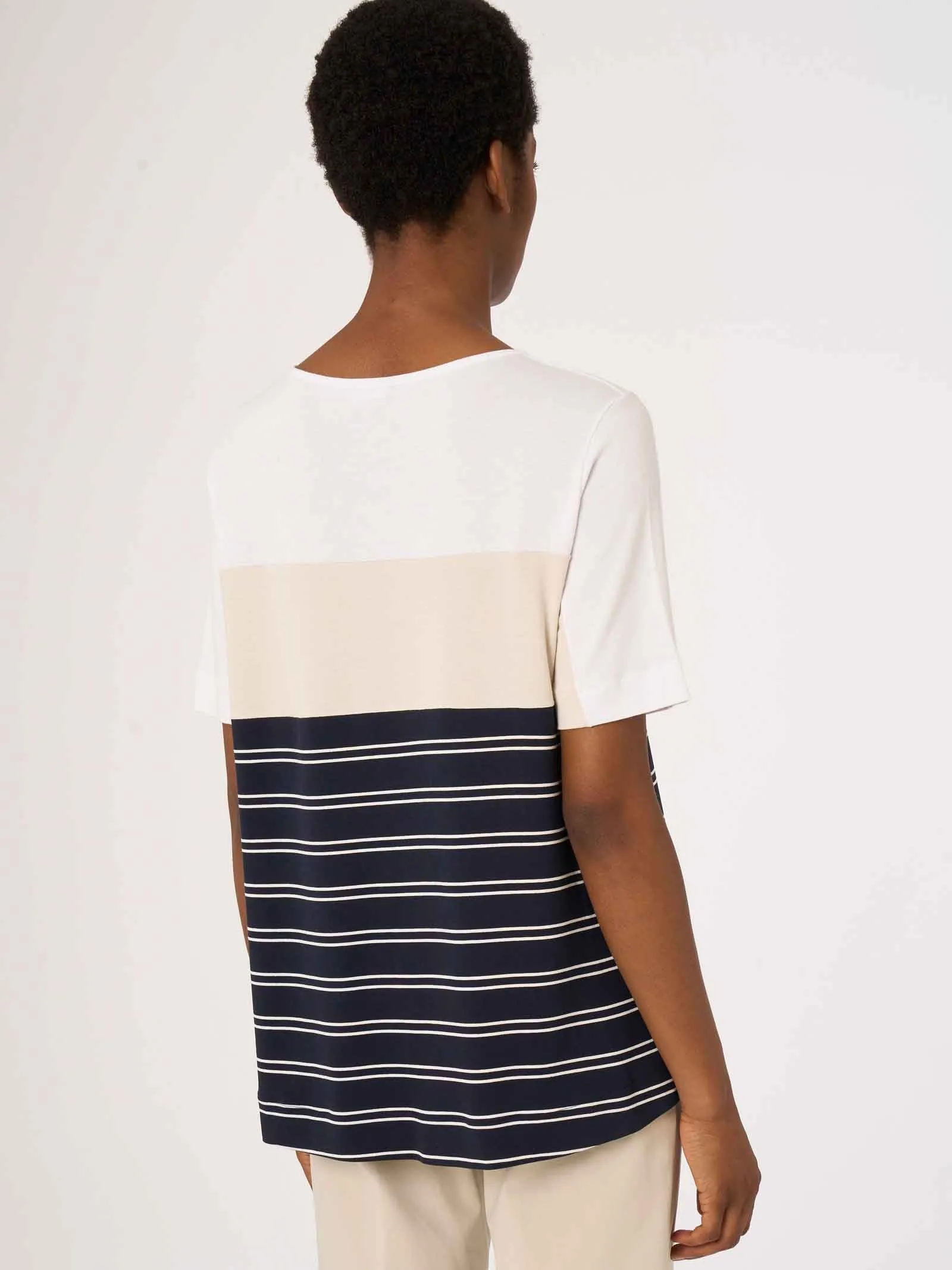 Maglietta in Viscosa Summer - Fant.Bleu