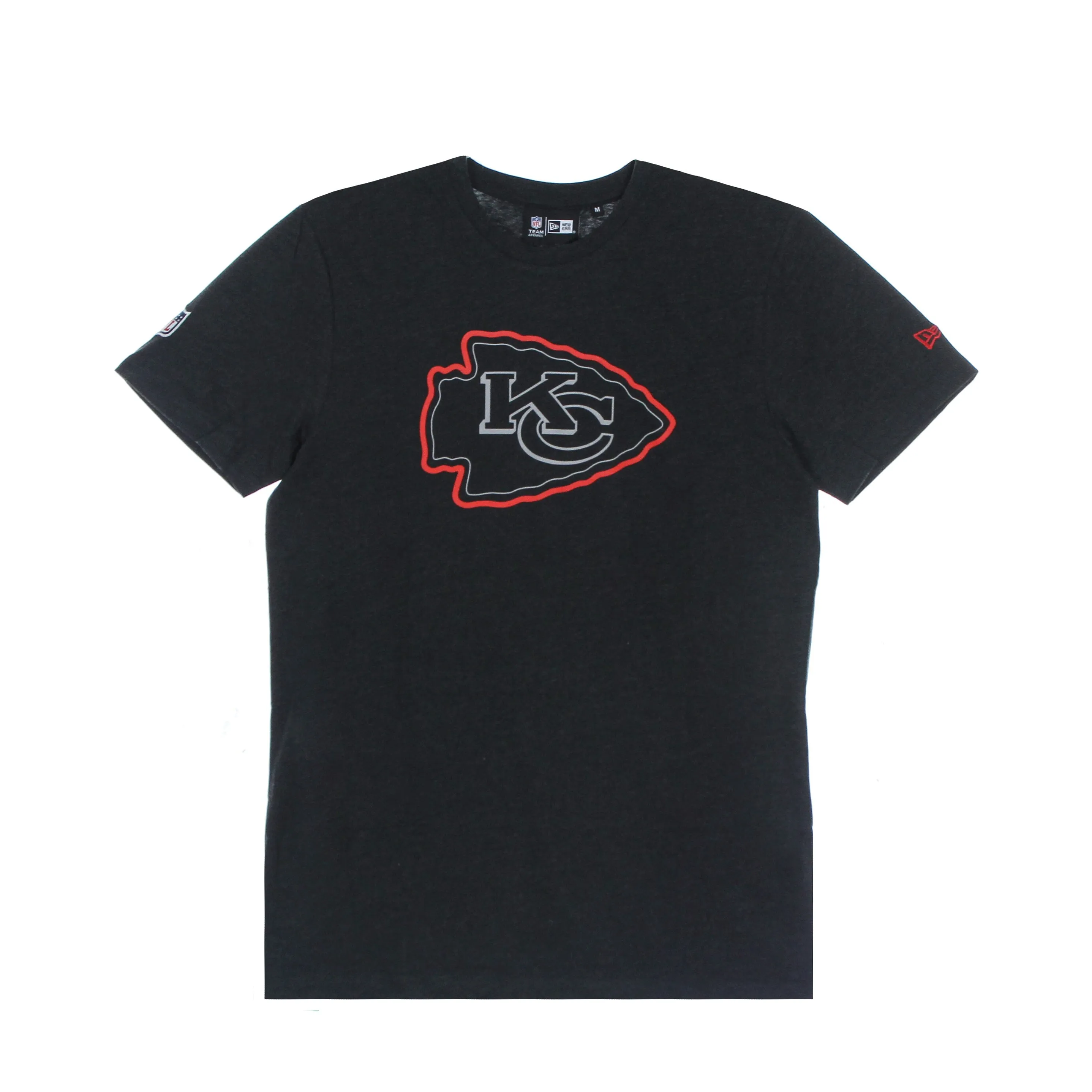 Maglietta Uomo Nfl Outline Logo Tee Kanchi Black/original Team Colors