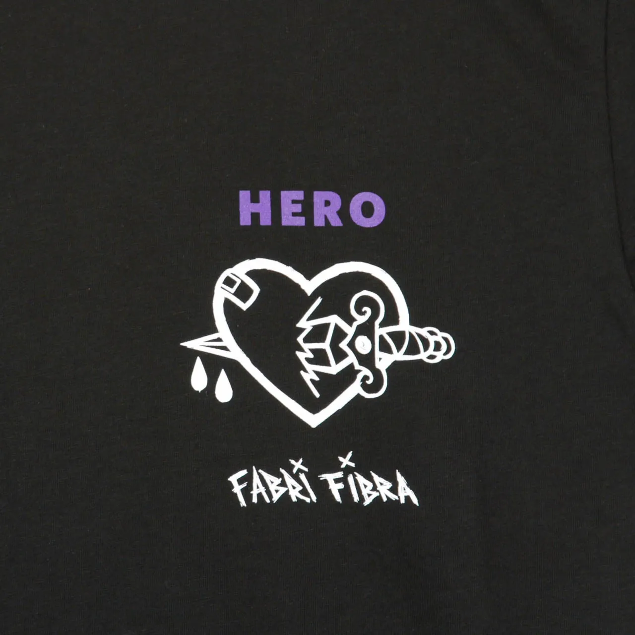 Maglietta Uomo Tee Fucktheromance X Fabri Fibra Black