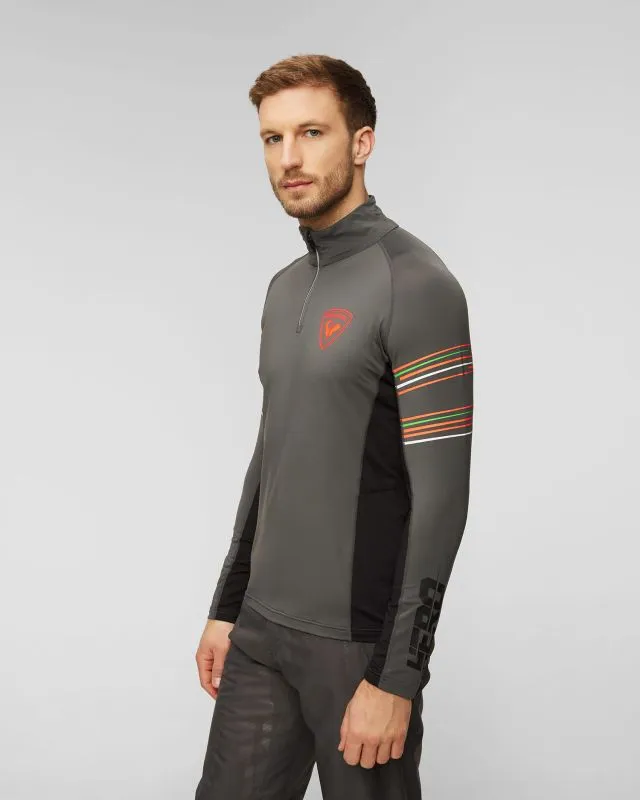 Maglione a collo alto con chiusura da uomo Rossignol Classique Hero 1/2