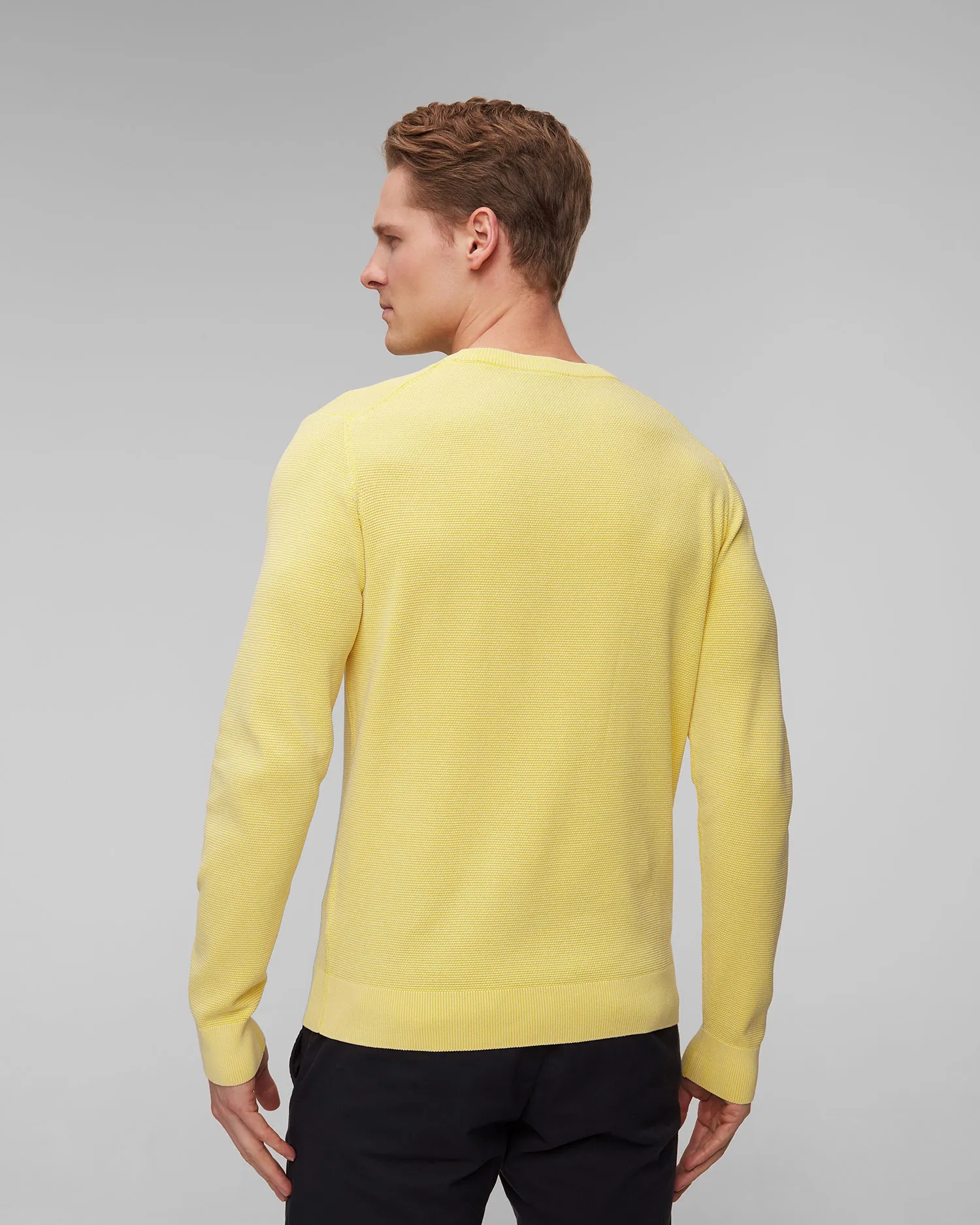 Maglione giallo da uomo Aeronautica Militare 241ma1394l463-57490