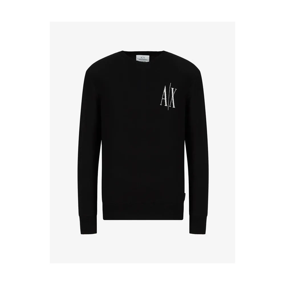 Maglione girocollo lana vergine Armani exchange