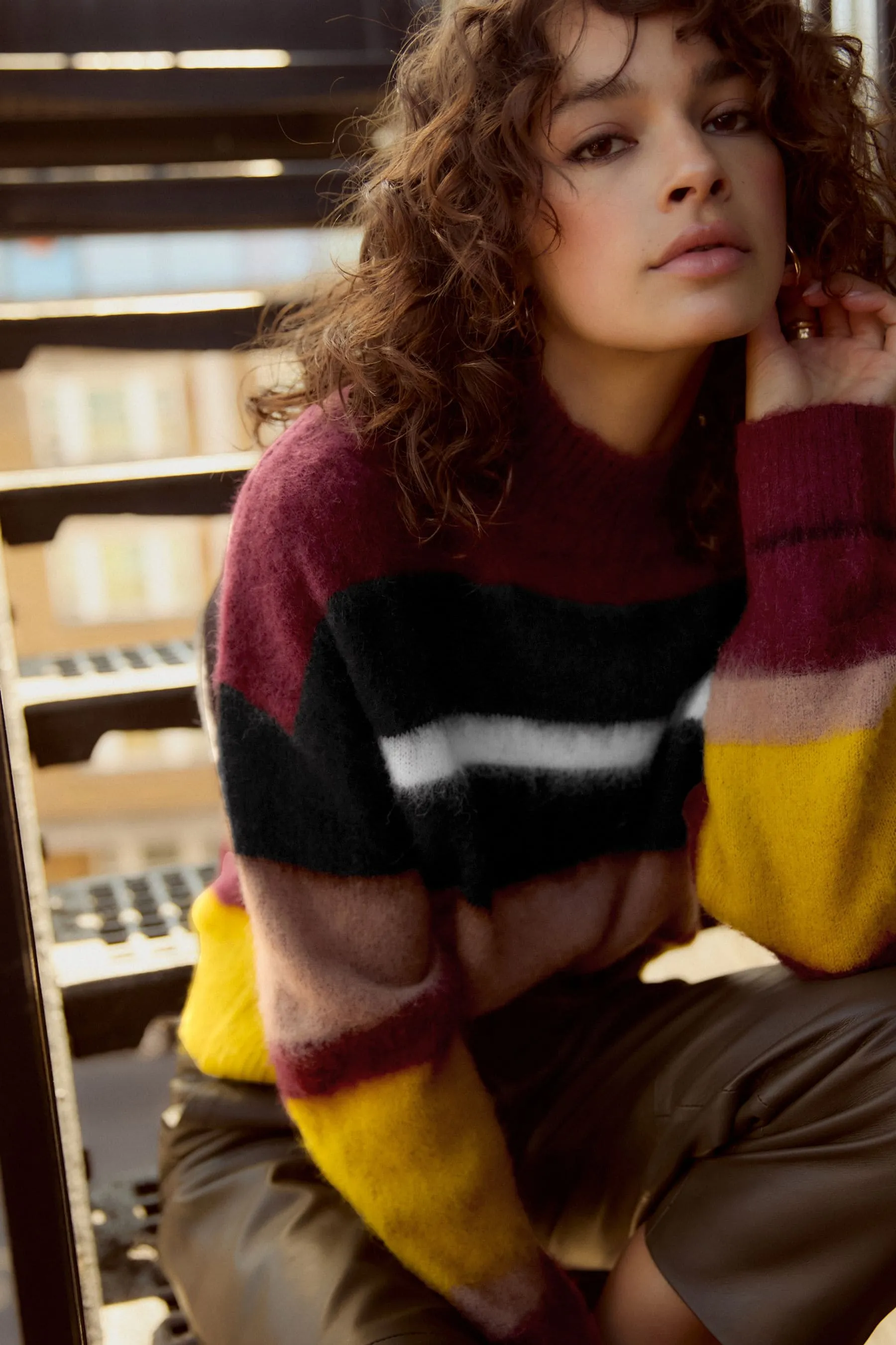 Maglione in maglia spazzolata Soft Touch    