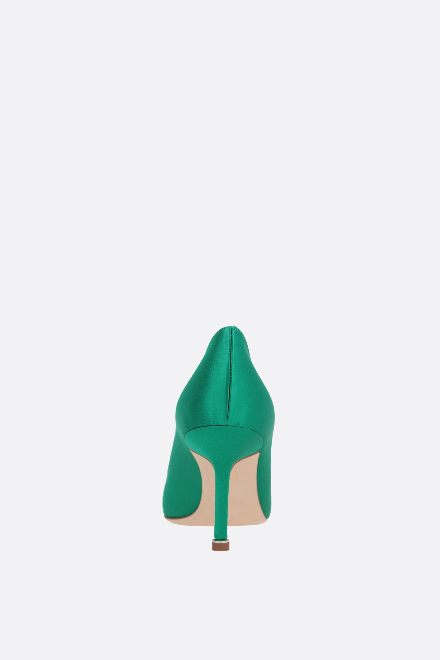 MANOLO BLAHNIK décolleté Hangisi in raso