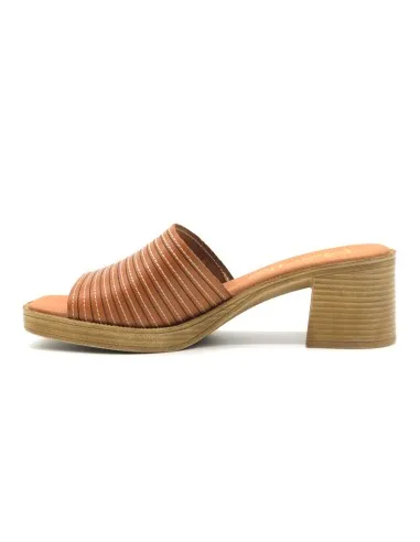 Marila Bandar sandalo in pelle con tacco  