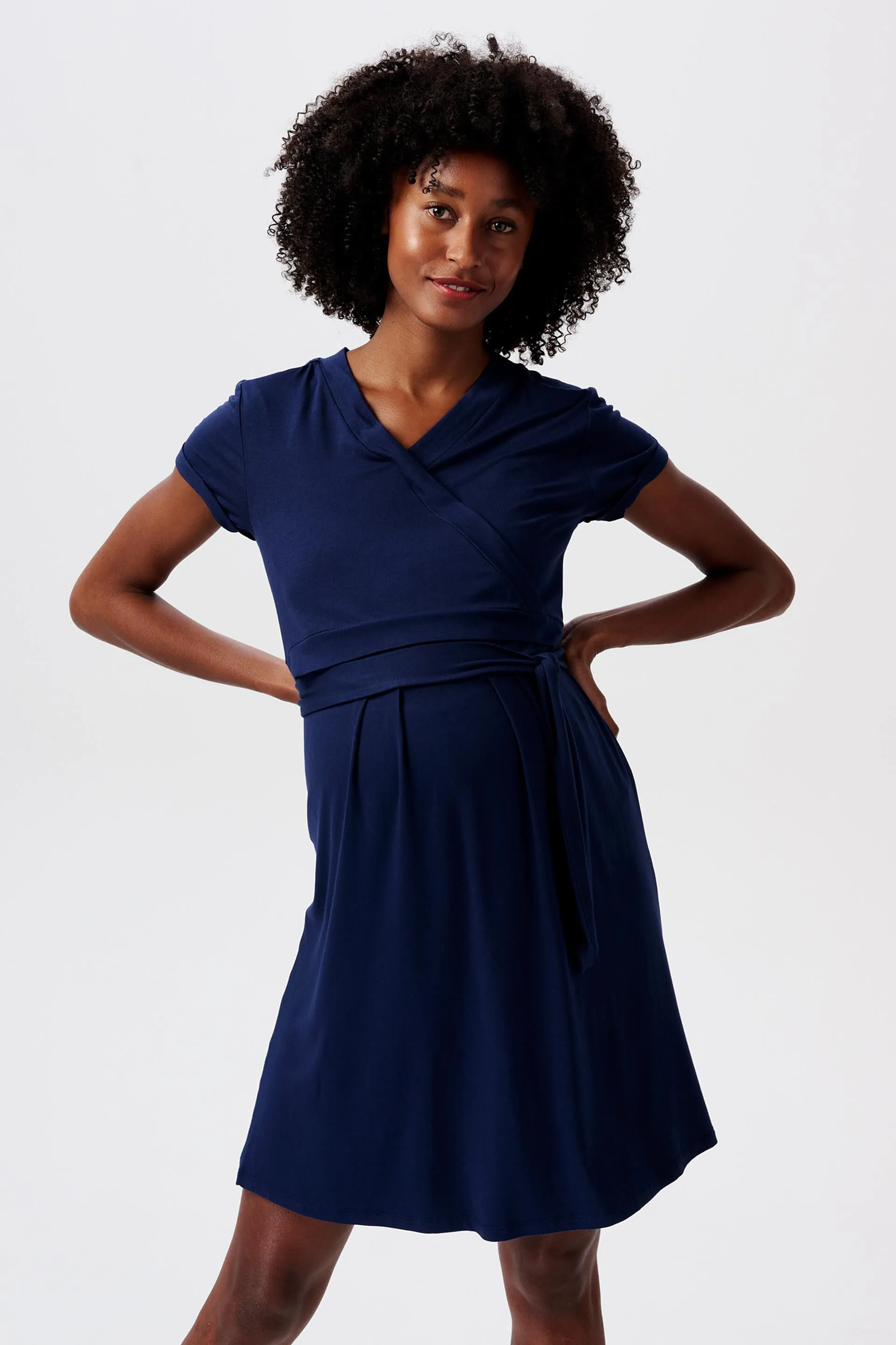 MATERNITY Abito in jersey con scollo a V