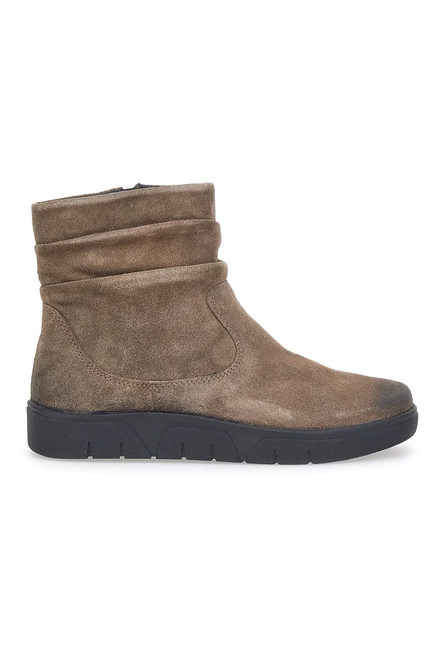   ME & ME Stivaletti in Pelle Tortora Me & Me 17801