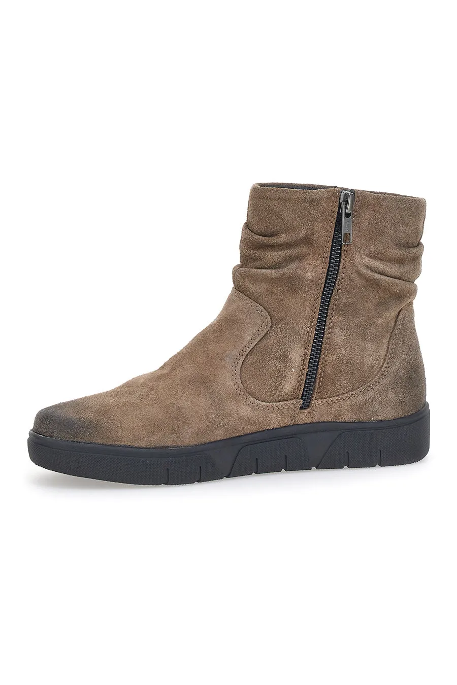   ME & ME Stivaletti in Pelle Tortora Me & Me 17801