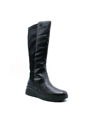 Melluso Walk stivale in pelle con zeppa  