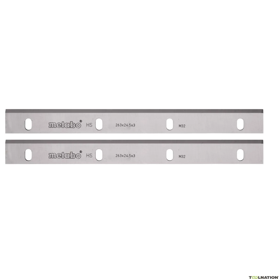 Metabo Accessori 911050390 3 scalpelli per piallare in HSS, HC 410