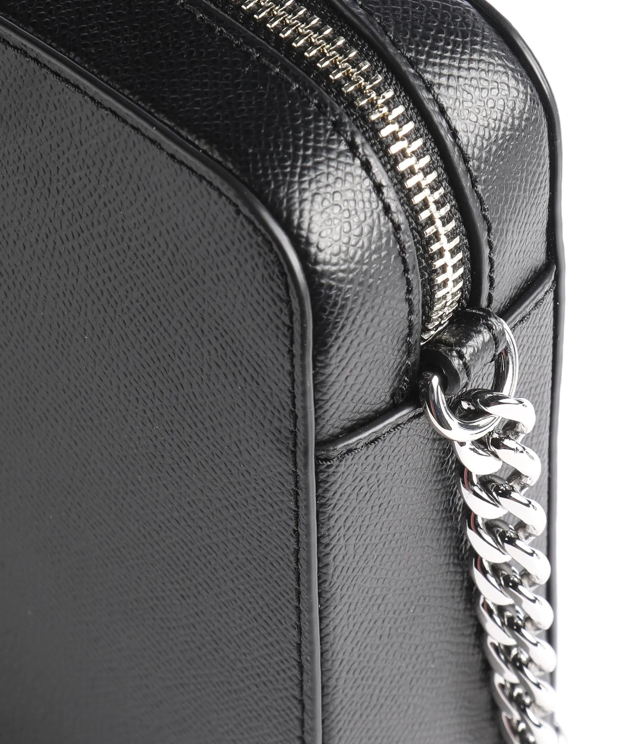  Michael Kors Jet Set Borsa a tracolla pelle di vacchetta grana nero  
