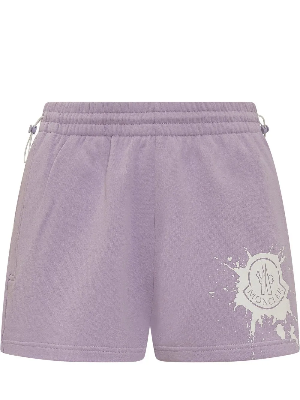 MONCLER Shorts con Stampa 